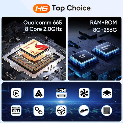 Ainavi autoradio pour Renault Clio 3 2005-2014 sans fil CarPlay Android Auto 4G lecteur multimédia Navigation GPS